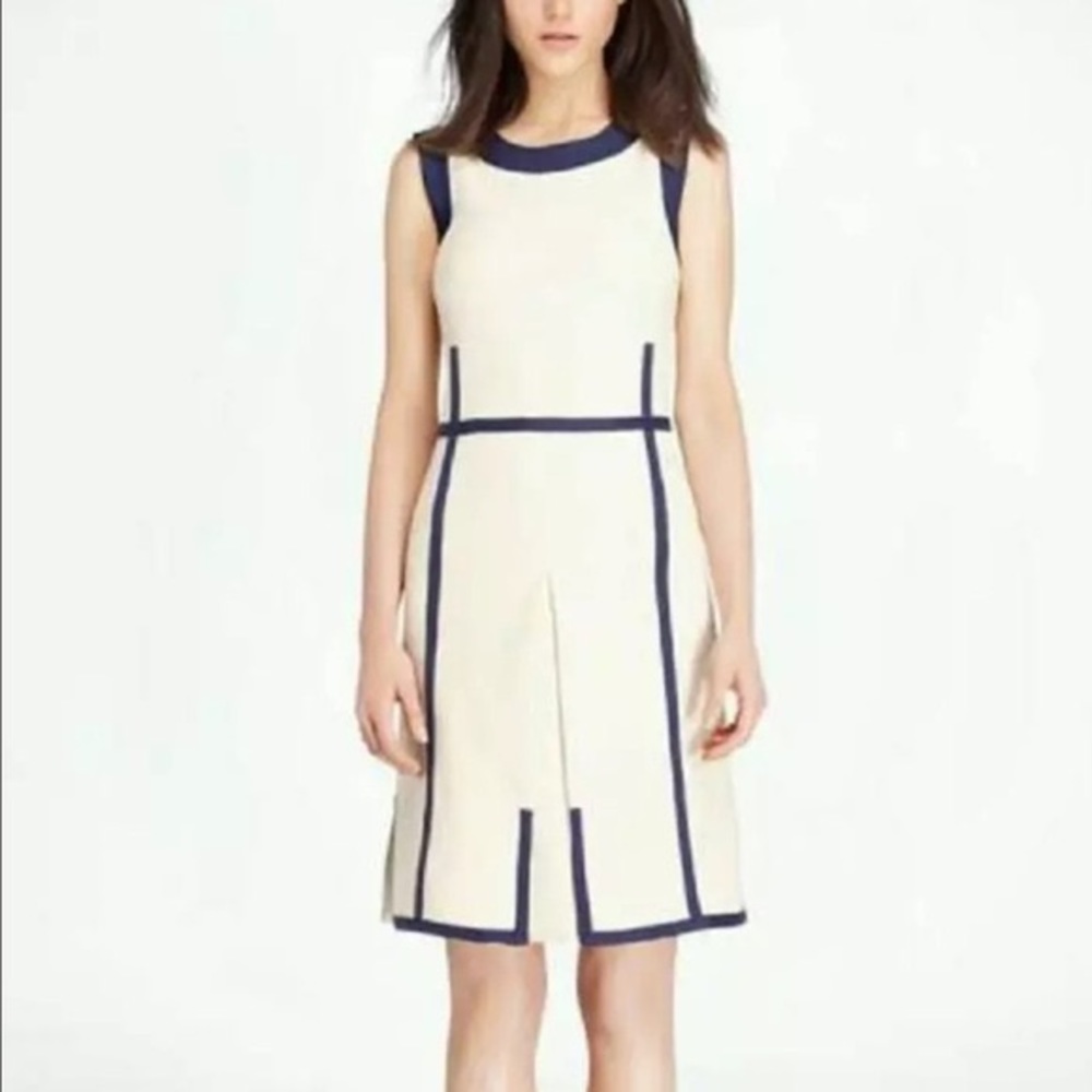 Tory Burch Navy Trim Dress (XS)